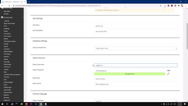 How to Install Joomla on Web Hosting Server using cPanel смотреть онлайн