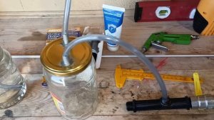 Вакуумный эжектор. Отсасыватель техжидкостей. Недорогое и быстрое изготовление.