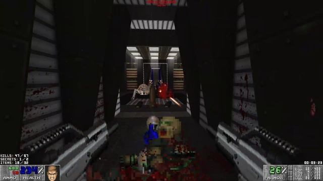 Brutal Doom [Exp v21.13.1] - Shadow Zone - Map03: Outpost | 4K/60 смотреть онлайн