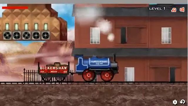 Бесплатные игры онлайн Мания поездов, парвоз игра, игра для детей смотреть онлайн
