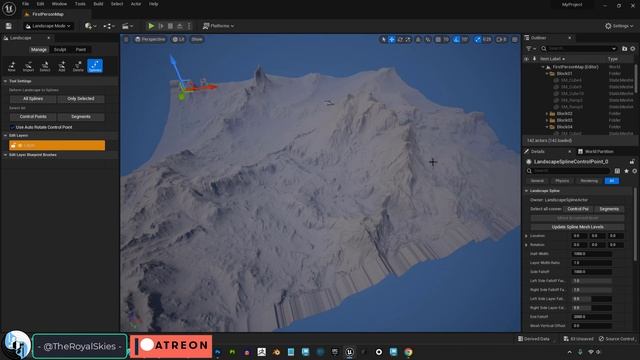 Unreal 5 - Automatic Landscapes (HEIGHT-MAPS)