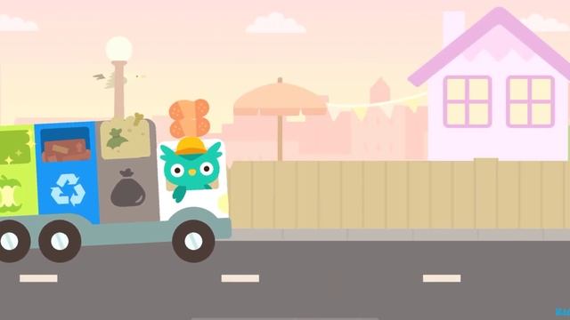 Sago Mini School - Play & Learn with Garbage - Fun Games for Toddlers & Kids смотреть онлайн