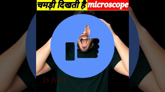 चमड़ी माइक्रोस्कॉप दिखती हैं? #factsinhindi#gkfacts #1sfacts#science#facts #microscope#yt#viral