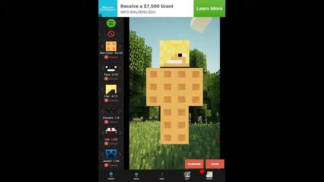 Minecraft PE Best Free Skin Creator! - Custom Skin Creator Minecraft#1 смотреть онлайн