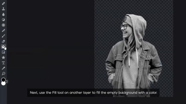 How to use Gradient Tool | Pixlr E смотреть онлайн