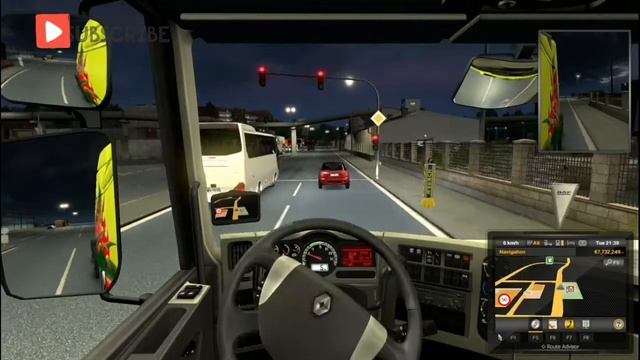 Renault Premium truck || Euro Truck Simulator 2 || 2018 смотреть онлайн