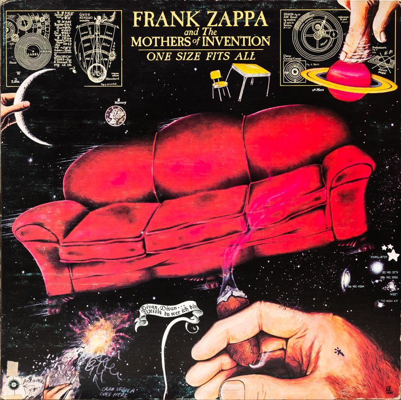 FRANK ZAPPA - One Size Fits All смотреть онлайн
