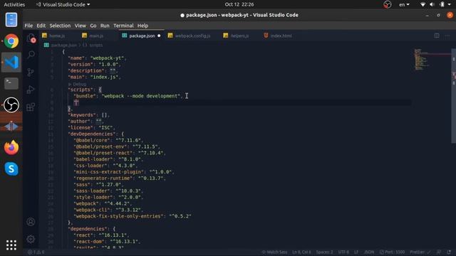 09 - Watch mode in Webpack via NPM scripts смотреть онлайн