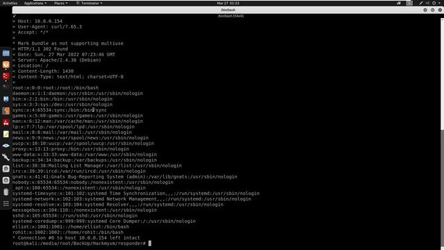 HackMyVm - Responder смотреть онлайн