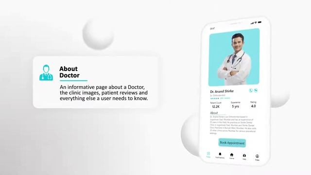 Sminq App Redesigned | UI UX Design | Doctor Appointment Becomes Simpler | Adobe XD