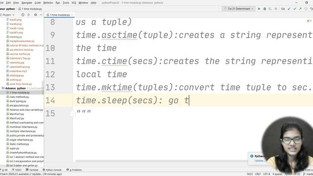 Advance python EP:18 time module with all functions | object oriented programming | python смотреть онлайн