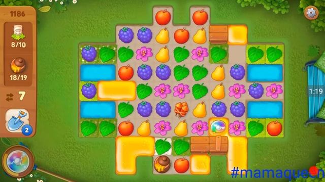 Gardenscapes 1186 замостить плиткой нижний ярус смотреть онлайн