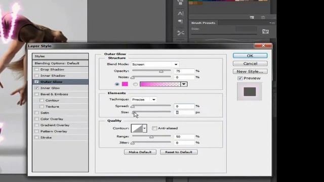 Photoshop CS6 Glowing Lines Tutorial смотреть онлайн