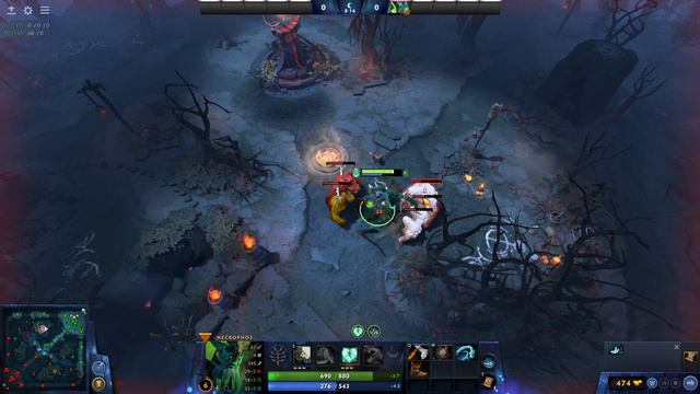 Дота 2 Как фармить лес Некром? Патч 7.32 Всё ещо достоен! ТОП 1 смотреть онлайн