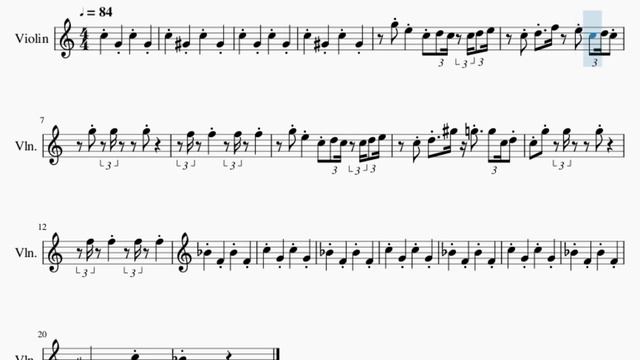 Violin Sheet Music: How to play Temmie Village (Undertale) by Toby Fox смотреть онлайн