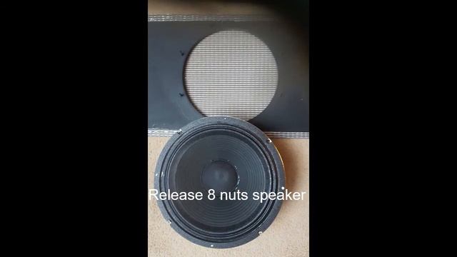 Fender Deluxe Reverb -- Easy way speaker replacement смотреть онлайн