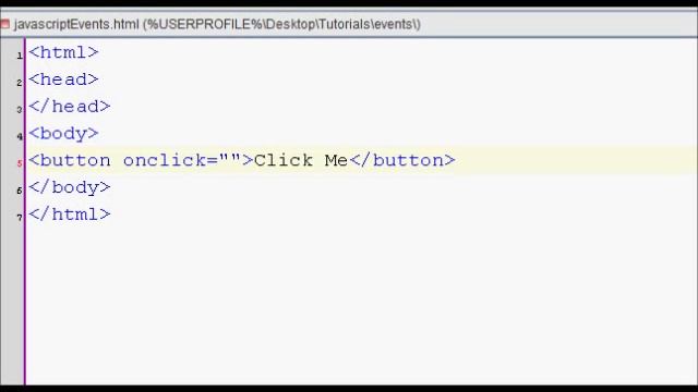 JavaScript onclick Event смотреть онлайн
