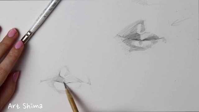 Как РИСОВАТЬ ГУБЫ карандашом / Учимся Рисовать Карандашом смотреть онлайн