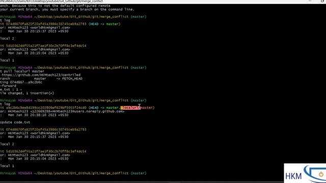 10. Git push , Git pull and Git Fetch operation (How to send repository from git to github) смотреть онлайн