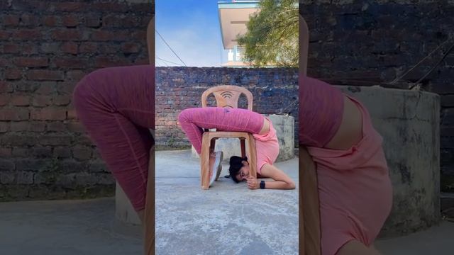Chair yoga ?? | Muskan Rana | flexibility | yoga Class #shortvideo #yoga #yogaclass #muskanrana смотреть онлайн