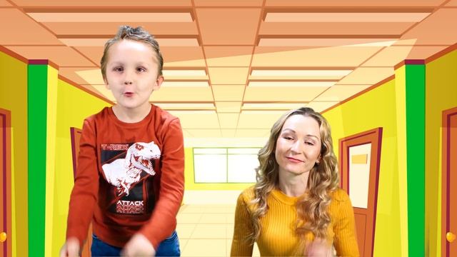 Голова плечи колени пальцы - Танцевальная песня для детей смотреть онлайн