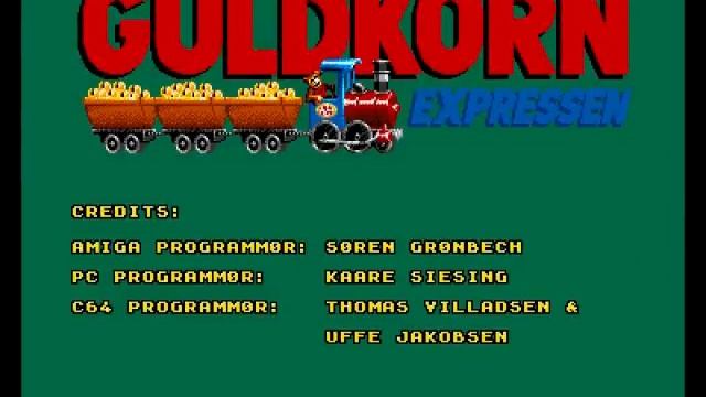 Guldkorn Expressen Title Music for the Commodore Amiga смотреть онлайн