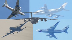 Самолеты Ильюшина Ил-96 Ил-86 Ил-76 Ил-62 Ил-20