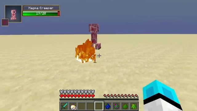 Minecraft Mod Renkli Creeper - Elemental Creepers