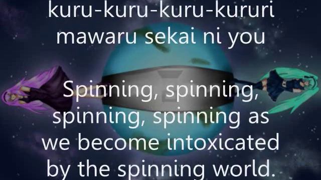 World's End Dancehall: Miku and Luka: English / Romanji Lyrics смотреть онлайн