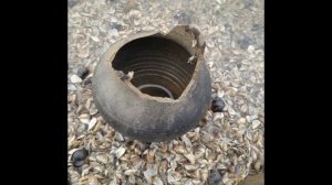 Находки на обмелевшем дне Каховского водохранилища.