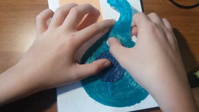 Рисую карандашницу+подставку для телефона в виде слона из 3D ручки смотреть онлайн