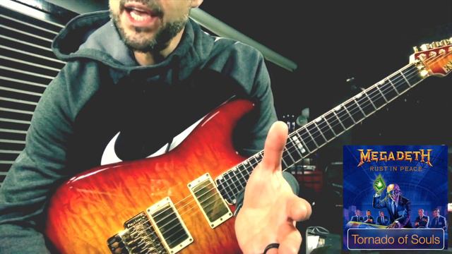 Megadeth TORNADO OF SOULS Guitar Lesson | Quick Riffs #09 смотреть онлайн