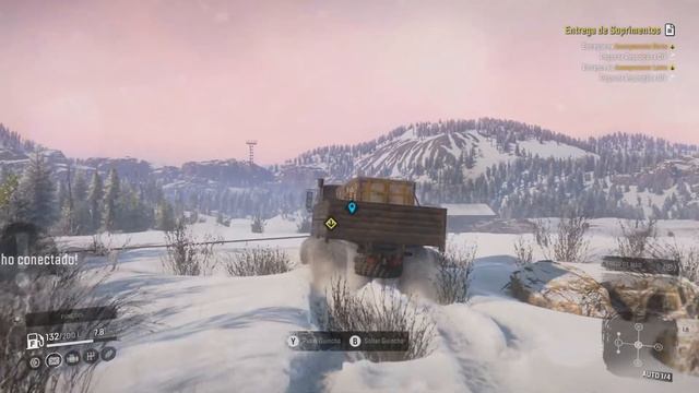 SnowRunner Xbox One Tarefa entrega de suprimentos Lago Kovd/Península De Kola #311 смотреть онлайн