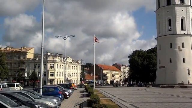 Кафедральная площадь Башня Гедиминаса смотреть онлайн