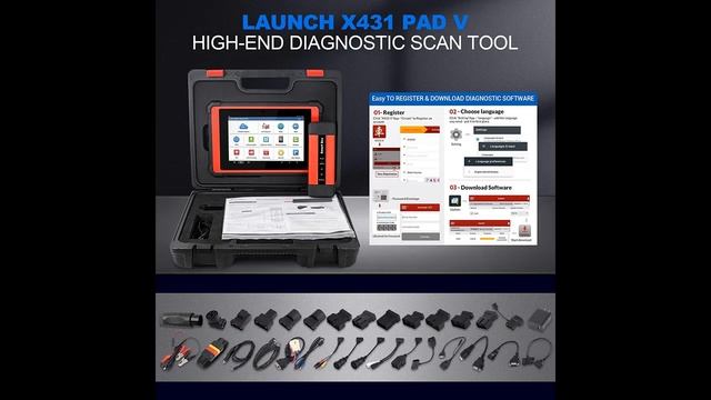 ???? ?????? LAUNCH X431 PAD V All-in-One Diagnostics Tool смотреть онлайн