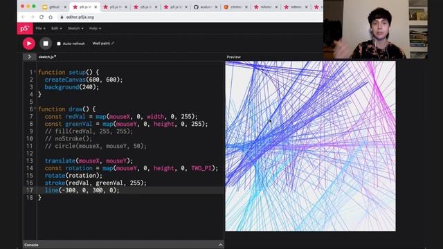 Creative Coding in p5.js - GitHub Satellite 2020 смотреть онлайн
