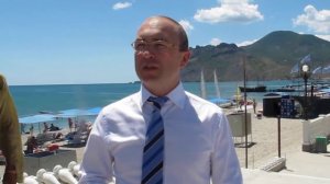 Открытие набережной Юнге в Коктебеле