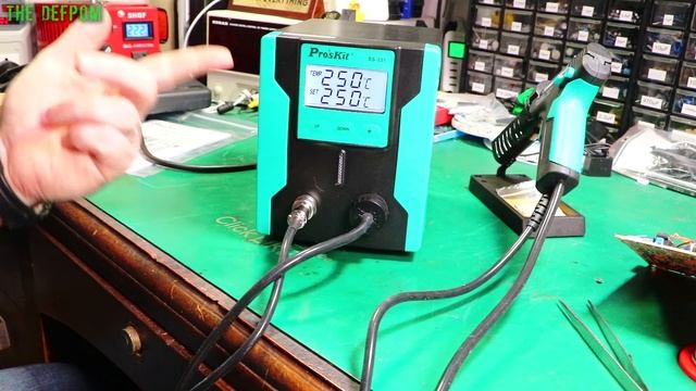 Defpom's Electronics Repair: ProsKit SS-331 Desoldering Station Review - No.847 смотреть онлайн
