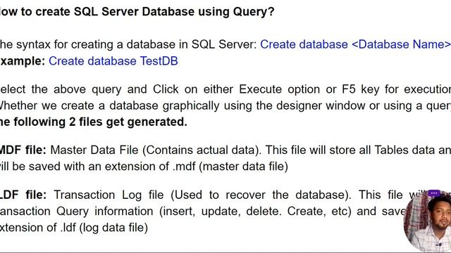 Create Alter and Delete Database in SQL Server #sql #sqlserver #techyatra #nishantgupta #ssms смотреть онлайн