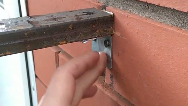 Перила на крыльцо из профиля