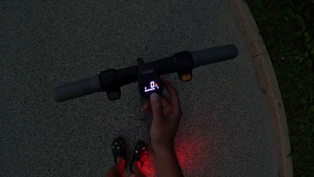 NineBot KickScooter E22 POV Night Drive/ASMR
