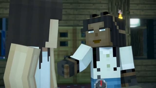 Minecraft story mode season two how to get into Fred’s house (Fred’s quiz) смотреть онлайн