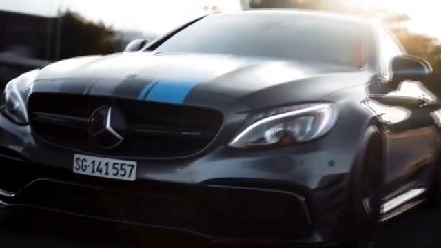 Mercedes C63 AMG Coupé speed ramp смотреть онлайн