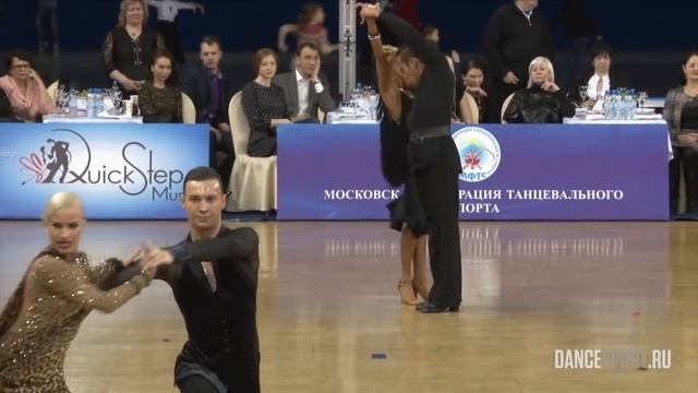 Цатурян Армен - Гудыно Светлана, 1/2 Pasodoble смотреть онлайн