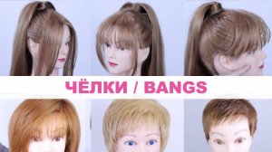 Чёлки на разную длину и на все стрижки | Как стричь чёлки Ева Лорман