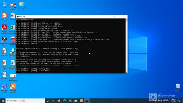 Start using Node-red at PC смотреть онлайн