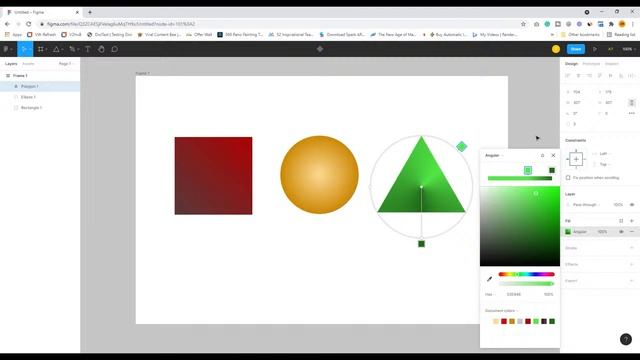 how to use colors gradients and effects in your Figma Prototype - youtube.my.vudini.ai смотреть онлайн