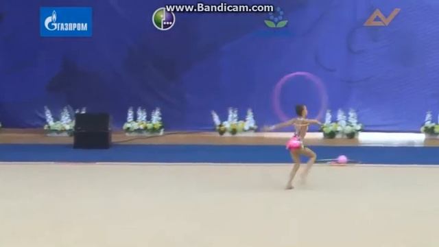 Дина Аверина (обруч) ЧР 2014 г. Пенза (3 день) смотреть онлайн