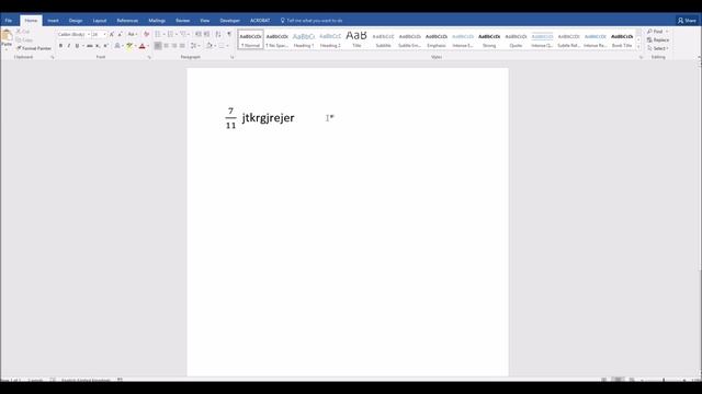 How To Type Fractions In Microsoft Word смотреть онлайн