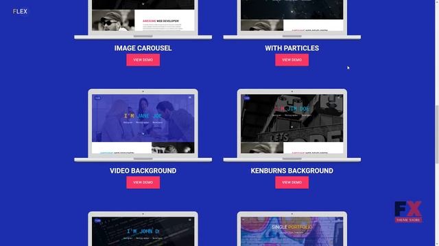 Flex - Portfolio & Resume Website Template TMT | Free Template Jadyn смотреть онлайн